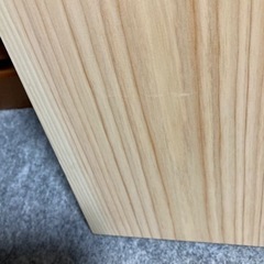 国産　高級ヒノキ　新品　まな板　の画像