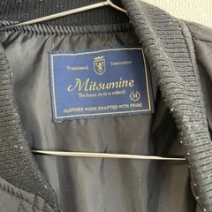 Mitsumine ミツミネ　ブラック　ジャケットの画像