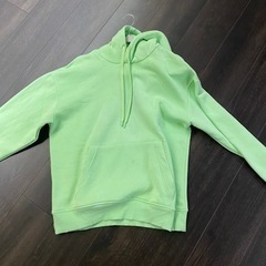 ZARA パーカー　L グリーン