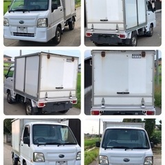 TT2サンバートラック4WD オートマ　エアコンパワーステ付き保冷車