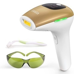 【新品】 脱毛器 99万回フラッシュ 五段階調節 レディース メ...