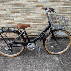 中古自転車子供車 6段変速 22インチ （LEDダイナモライト） 軽整備済み 安い 防犯登録 町田市 麻生区 神奈川 114SO