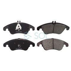 SOL HAPAD BRAKE PAD NON ASBESTOS メルセデス ベンツ Mercedes Benz フロント ブレーキパッド ディスクパッド 左右セット 0074207520の画像