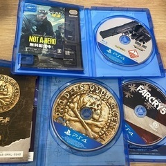 PS4ゲーム3セット アンチャーテッド/バイオハザード7/Far cry5の画像
