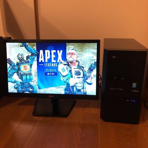 ゲーミングパソコン/モニターセット/GTX1660Ti/Core i5 4570/メモリ16GB/新品SATA SSD512GB/Windows11/Wi-Fi/管理23
