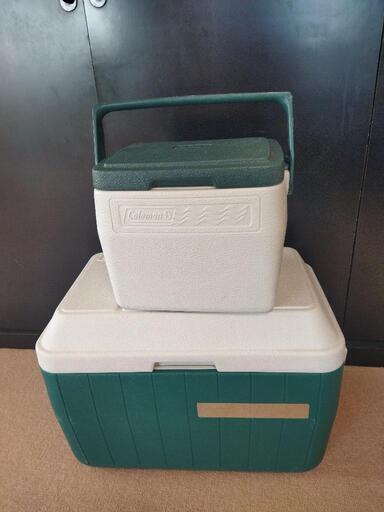 コールマン クーラーBOX 大 小セット 保冷剤付