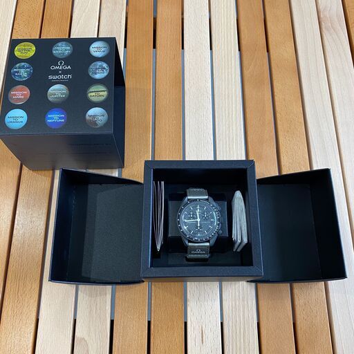 Swatch x Omega Mission to Mercury 新品未使用 箱 保証書 紙袋 