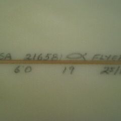 アルメリック　6'0 サーフボードの画像