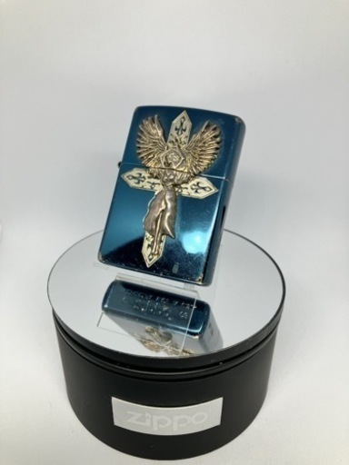 Zippo ハードメタル　ブルーエンジェル