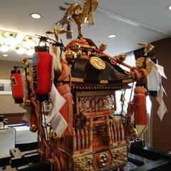 子供神輿一尺三寸台輪　宮大工制作品  祭礼やイベント用としてご利用くださいの画像