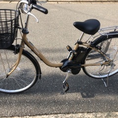 電動自転車アシスト自転車パナソニックビビBE-FY631Y美品の画像