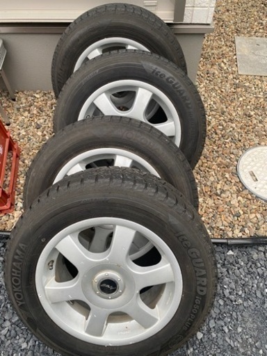 195/65/15  6.5j  オフセット45  5穴　マルチ　アイスガード　スタッドレスタイヤ