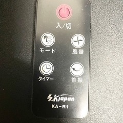 暑い夏に1台の扇風機の画像