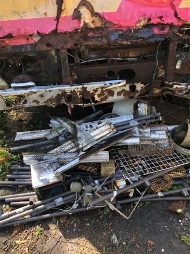 マイクロバス　撤去