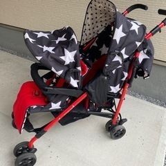 コサット　シャッフル　2人用ベビーカー　双子ベビーカー