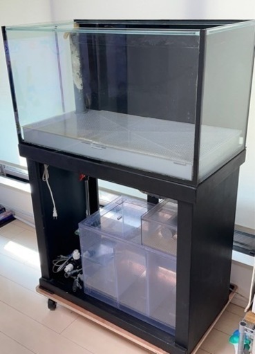 オーバーフロー　水槽 一式　90cm