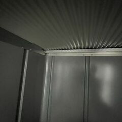 愛知県発　サンキンアルミ物置