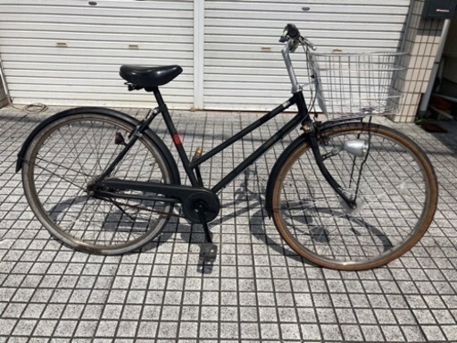 【26インチ自転車】内装3段変速　オートライト付き　カゴ、鍵新品❗️スペアキーあり　若林自転車　膳所店　SALE中❗️