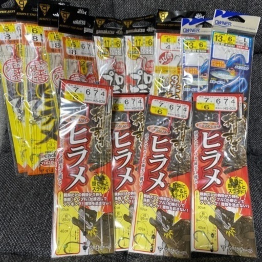 ヒラメ流し釣り仕掛け