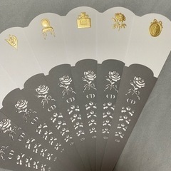 Dior 扇子の画像