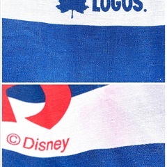 レトロ *  *    Disny× LOGOS♪ コラボ ミッキーマウス 可愛いビーチパラソル 海　バーベQ　 お庭　等の画像