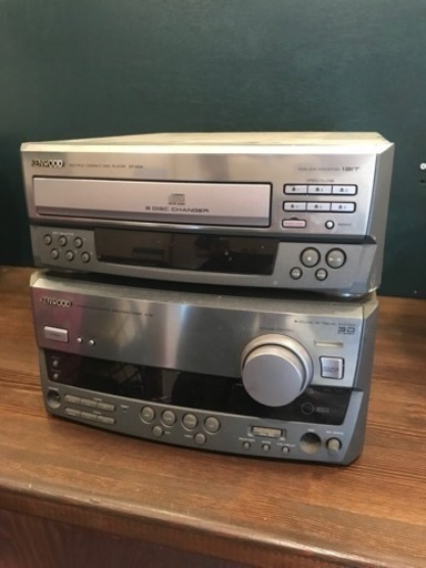 KENWOOD アンプチューナー　CDプレーヤー　ジャンク