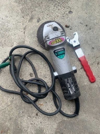ディスクグラインダー 電動サンダー HITACHI 125mm G13SH3