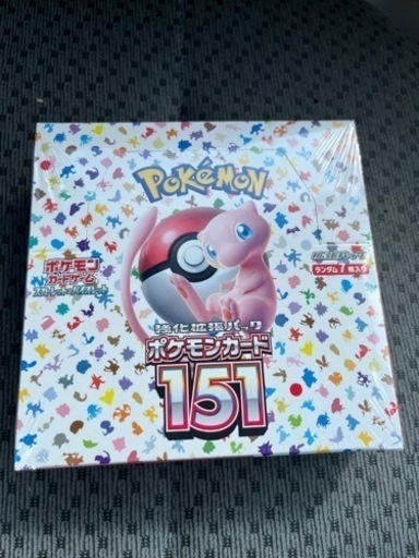 ポケモンカード 151BOXシュリンク付き
