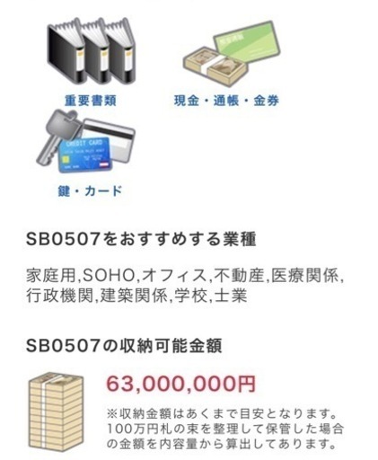 ● 22.8L 耐火金庫　時計や現金、貴金属の保管！セントリー ファイアーセーフ SB507 耐火試式金庫 テンキー 保管庫 防犯 災害対策 セキュリティ プッシュボタン式