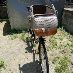 子供乗せつき自転車　26インチ