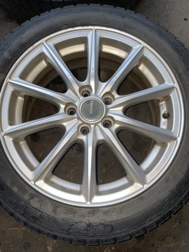 BS製　ECO FORME★16×6JJ＋45★5穴　PCD  100  ラクティス