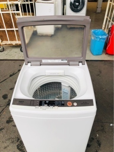 北九州市内配送無料　保証付き　AQW-GV800E-W 全自動洗濯機 ホワイト [洗濯8.0kg /乾燥機能無 /上開き] 