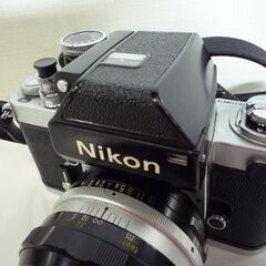 ジャンク品 カメラ ニコン F2ボディ レンズ NIKKOR-S Auto 1:1.4 F