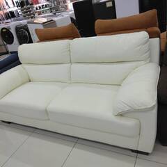 2Pソファ/白/ホワイト】