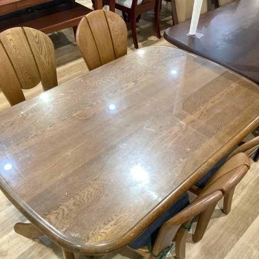 【トレファク神戸南店】浜本工芸ダイニング5点セット【取りに来れられる方限定】