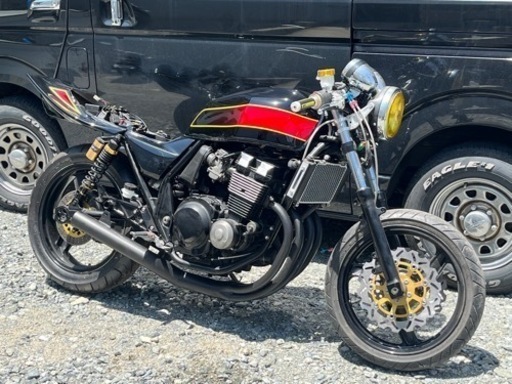 ZRX400 カスタム　新品多数　レストア中車両