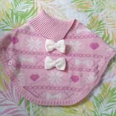 2歳前後〜5歳まで着れるポンチョ 女の子