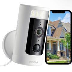 防犯カメラ 屋外 2K高画素 　IP65防水 超広角撮影 LEDライト　卸ます　転売OK　　倒産品　まとめ売り　ネット商材　アマゾン引き上げ商品　メルカリ　副業の画像