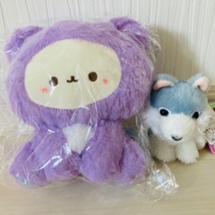 ぱじゃくま・もふっとオオカミの群れ　ぬいぐるみ