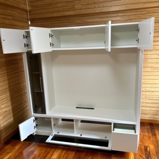 収納付きTV台美品