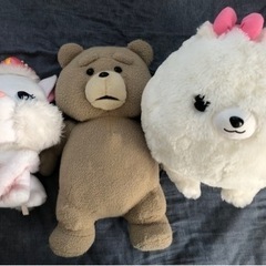 無料❗️ted2他、めいぐるみ3体セット