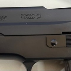 エアガン　SIGSAUER P228 ホルダー付きの画像