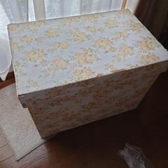 昔ながらの押し入れ保管箱