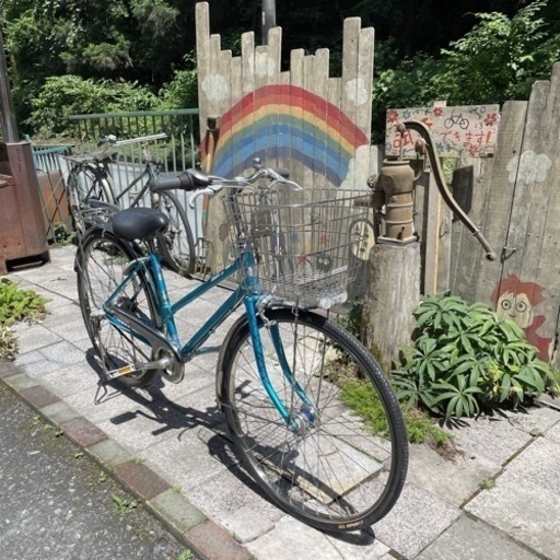 【3549】学童　ブリヂストン　26インチ　前タイヤ新品　14,900円（防犯・税込）