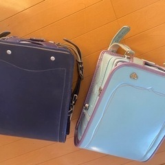 取引中　ランドセル　青、水色