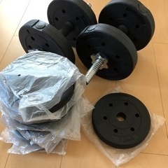 『購入者決定済』腹筋台&ダンベルの画像