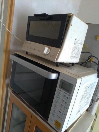 電子レンジとオーブントースター