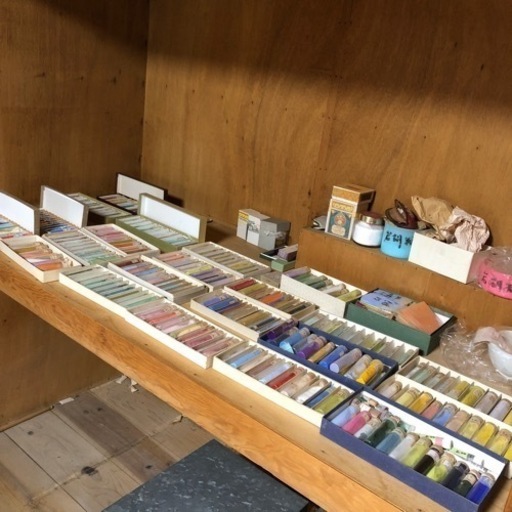 日本画岩絵具など一式