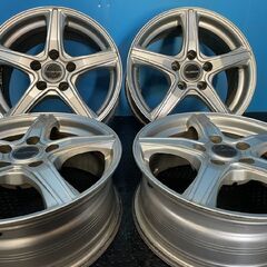 BS BRIDGESTONE BALMINUM VR5 バルミナ 16インチ 4本 6.5J5HPCD114.3+46 ビアンテ エクストレイル等　(KH03)クレジットカード QRコード決済可能