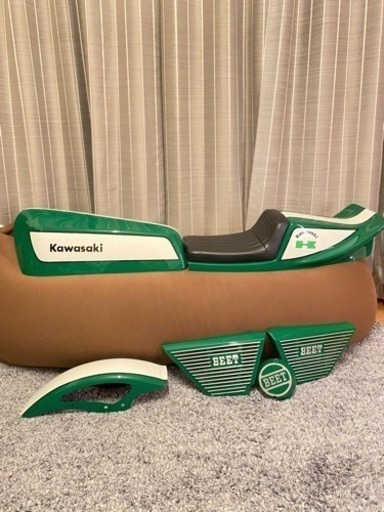 Z400FX外装 カフェレーサー仕様　ロングタンク　　シングルシート